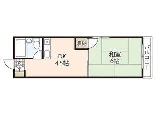 ホームズヤマグチ【2階】の間取り