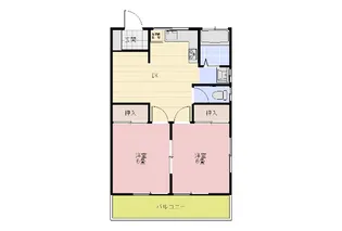 フレンディー【1階】の間取り
