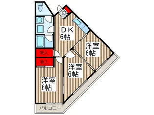 グレ-スマンション【3階】の間取り