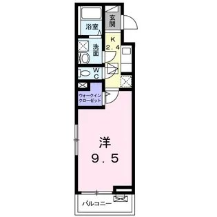 コンチェルト【3階】の間取り