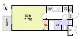 TRYM下石神井【2階】の間取り