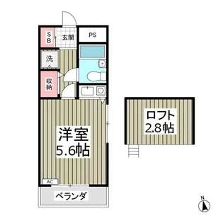 ソアール宮崎台【3階】の間取り