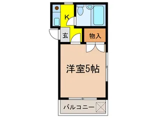 ビラ・ソレイユ【2階】の間取り