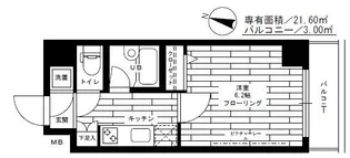 ステージファースト恵比寿東【4階】の間取り