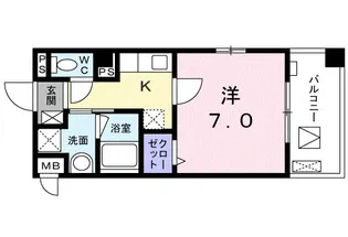 CASA G【4階】の間取り