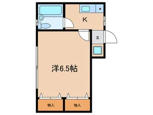 サンハイツ【2階】の間取り