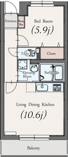 アステリアパレス【1階】の間取り
