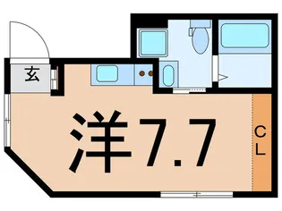 Tier Cube Higashi-Kanagawa【3階】の間取り