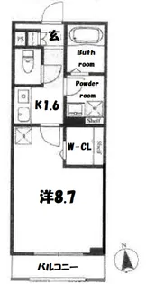 パルコートゆめ【2階】の間取り