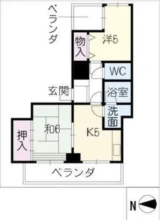 三旺ポートタウン港【9階】の間取り