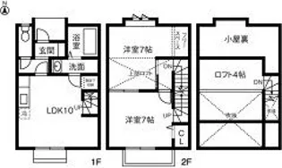 CLAIR咲 B棟(クレアサキ)の間取り