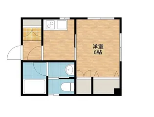 ウィング片淵【2階】の間取り