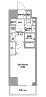 コンフォリア馬込【4階】の間取り