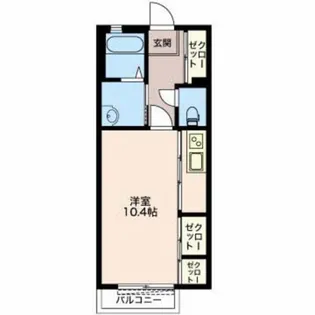 ビリーヴ【1階】の間取り