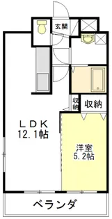 ライフコート丸之内【10階】の間取り