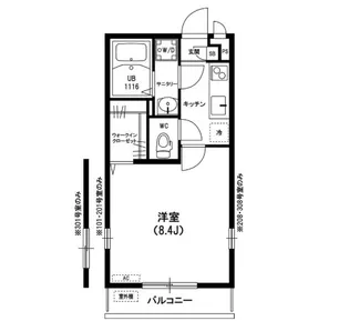 リブリ・ルキア【3階】の間取り
