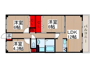 第11藤島マンション【2階】の間取り