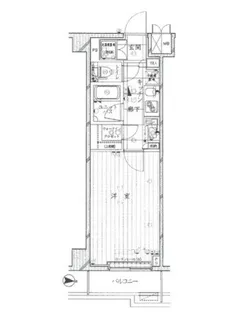 ルーブル清澄白河参番館【3階】の間取り