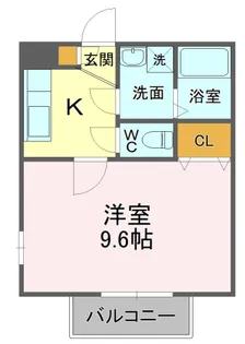 プリムローズ古庄【2階】の間取り