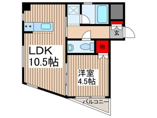 プランネット土呂【3階】の間取り