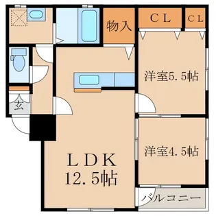 Alcazar EHG【3階】の間取り