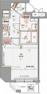 パティーナ上野【8階】の間取り