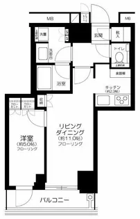 MID TOWER GRAND【7階】の間取り