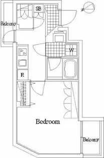 ザ・レジデンス・オブ・トーキョーT12【3階】の間取り