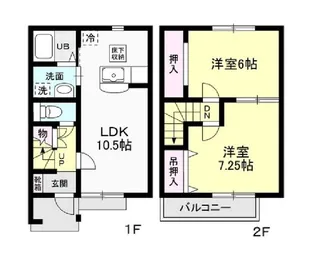 Rose Garden Bの間取り