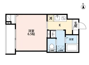 LUANA INAGE(ルアーナ イナゲ)【2階】の間取り