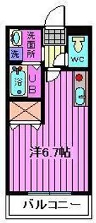 コートハイム宮原【1階】の間取り