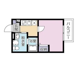 セレーナ神之木町【2階】の間取り