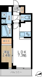 アジールコート西馬込II【2階】の間取り