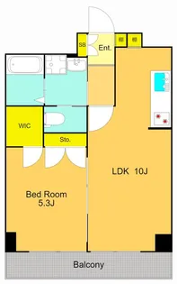 メゾンパーク大森【6階】の間取り