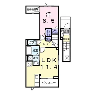フォルシュ【2階】の間取り