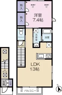 Sha-Maison湯島台【2階】の間取り