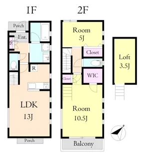 イデアーレ【1階】の間取り