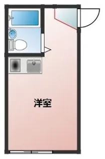 ヤングバッズ【1階】の間取り