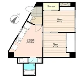御池ビル【6階】の間取り