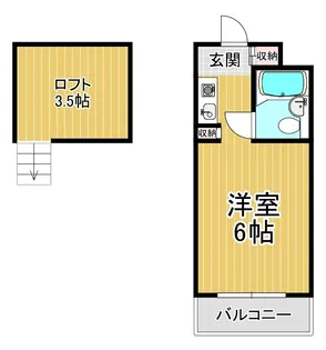 ブロッサムII【4階】の間取り