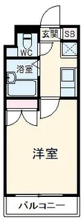 サンクレスト新浦安【1階】の間取り