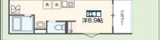 MELLAS相模原【1階】の間取り
