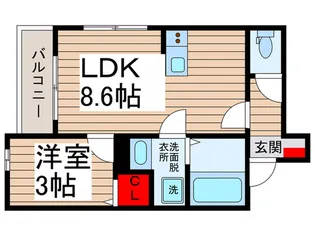仮)BestStage豊四季I【1階】の間取り