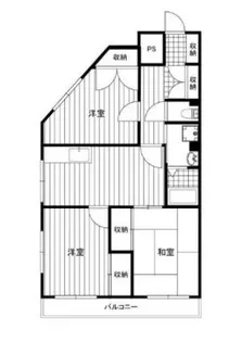 リエス清瀬旭が丘【4階】の間取り