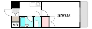 NAKASHIMA BLD【4階】の間取り