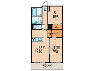 エスペランス阿倍野の間取り