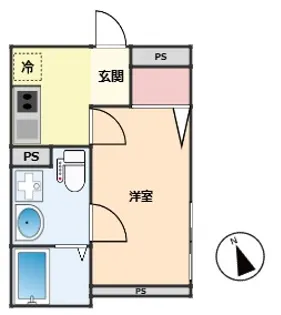 リバティ瀬谷【3階】の間取り