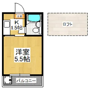 isメゾン西船橋【1階】の間取り