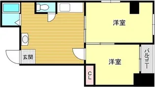 Il Sole桃谷【2階】の間取り