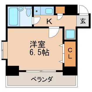 ライオンズマンション丸の内第7【3階】の間取り